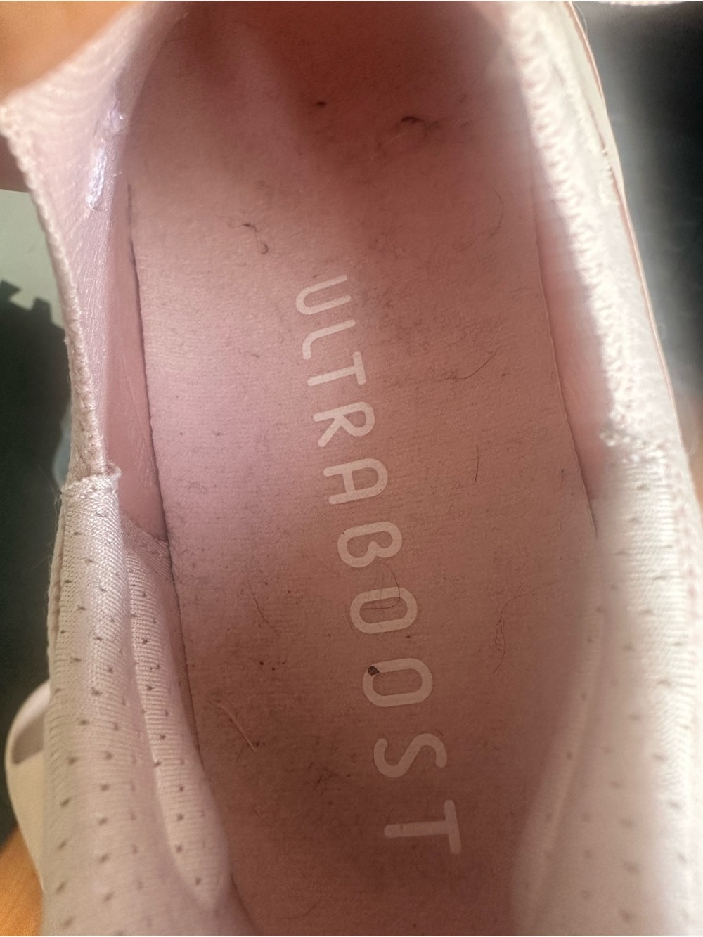 Adidas Ultra boost Pink Knit Running Shoes - Picture 3 of 4